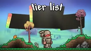 Completing Random Terraria Tier Lists because it's fun