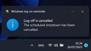 How to Turn Off the Shutdown Timer on Windows 10 & 11 [Easy Guide]