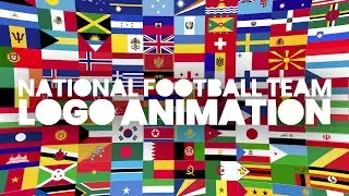 National Football Team Logo Animation / Vol.1