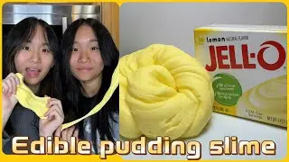 Janet and Kate Made the Edible Pudding Slime!