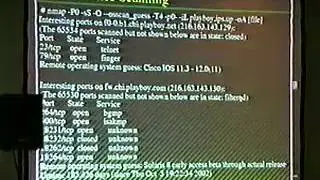 DEF CON 11 - Fyodor - Advanced Network Reconnaissance Techniques