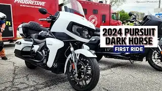 2024 Indian Pursuit Dark Horse First Ride