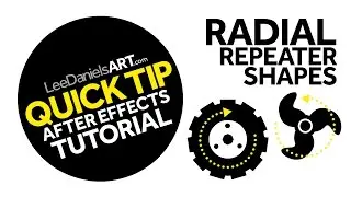 After Effects Tutorial | QUICK TIP | Radial Repeater Shapes