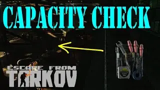 Capacity Check Quest Guide | Escape from Tarkov (EFT)