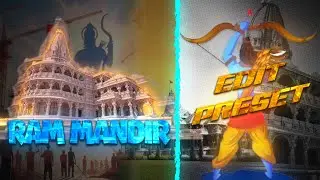 Ram Mandir Edit | Ae Inspired | Alight Motion | FREE XML | PRESET | Bisen Editz