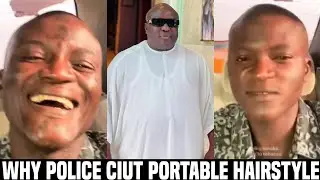 See Why POlice Cut PORTABLE Hairstyle Inside Prison As SAHEED OSUPA Releases Him From Prison