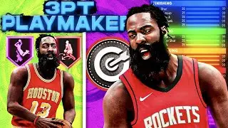 BEST RARE 3 POINT PLAYMAKER BUILD IN NBA 2K21 NEXT GEN! (BEST JAMES HARDEN BUILD!) (DRIBBLE GOD!)