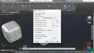 Autodesk AutoCAD: How to use Smooth Object, Smooth More, Smooth less and Refine Mesh Command