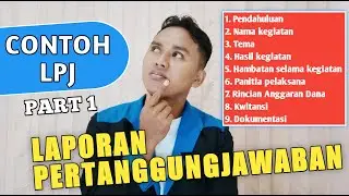 Contoh LPJ Laporan Pertanggungjawaban Kegiatan