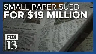 FOX 13 Investigates: Lawsuit against rural newspaper is test for new Utah law