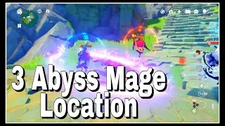 Genshin Impact ~ Three Abyss Mage Location | Guyun Stone Forest