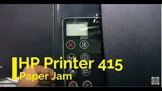 HP Ink Tank Wireless 415 Paper Jam | Sensor Trouble