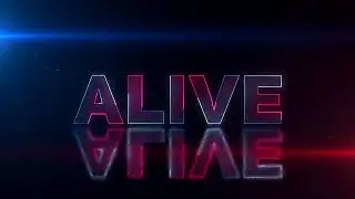 Video Alive. Неоновая заставка с эффектом Saber в After Effects ⚡️