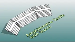 Everyday Revit (Day 330) - Model Amphitheatre Seats Using Stairs