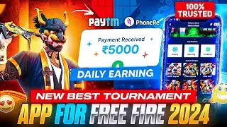 BEST TOURNAMENT APP FOR FREE FIRE💰 - 100% TRUSTED💯✅ | FREE FIRE BEST TOURNAMENT APP 2024👌