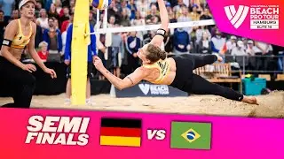 Müller/Tillmann vs. Thamela/Victoria - Semi Final Highlights | Hamburg 2024 #BeachProTour