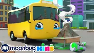 Бастер и Научный Эксперимент | Автобус Бастер | Go Buster | Moonbug Kids