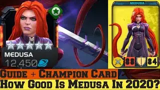 How Good Is Medusa In 2020? | Full Guide + Champion Card!  | Marvel Contest Of Champions