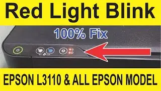 Epson All model Double Red light blink Solutions // Service Required Solutions