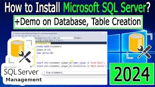 How to Install Microsoft SQL Server 2022 on Windows 10/11 | 2024 Update | SSMS 19