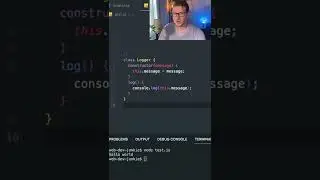 How to create a class in Javascript #shorts