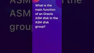 #OracleASM #DiskGroup #DataRedundancy