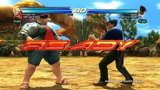 V1 146_6 Bob y Ganryu VS Jin Kazama school Uniform - Tekken Tag 2 ( Anakin-x24 ) PS3 OffLine