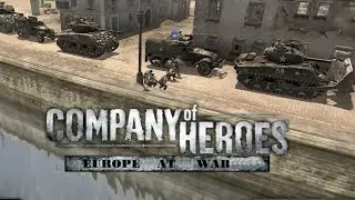 Company of Heroes Stopping Power of 76mm 1vs2 Expert [Europe At War mod]