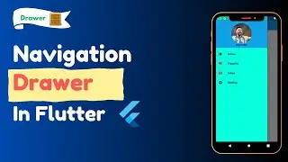 Flutter Navigation Drawer | How to create Navigation Drawer in Flutter 🔥