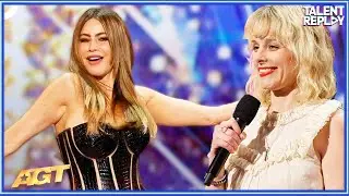 Sofia Vergara's All-Time Favorite Comedian: Erica Rhodes! | America's Got Talent 2024