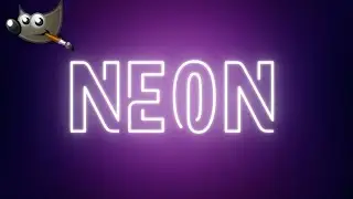 Gimp Tutorial Neon Text Effect