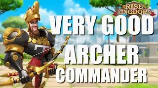 Edward of Woodstock commander spotlight v 2.0 is a very good archer commander in Rise of Kingdoms