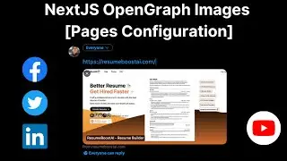 How to Add OpenGraph Images in NextJS - Pages Configuration