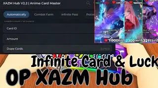 Roblox Anime Card Master Script, OP Dupe Infinite Card & Infinite Pass