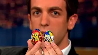 B.J. Novak Proves Cadbury Eggs Are Getting Smaller - 