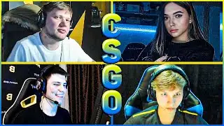 S1MPLE, M0NESY, B1T И TURBOXGIRL ВМЕСТЕ ИГРАЮТ ФЕЙСИТ | СИМПЛ ВСПОМИНАЕТ КАК ИГРАТЬ В КС (CS:GO)