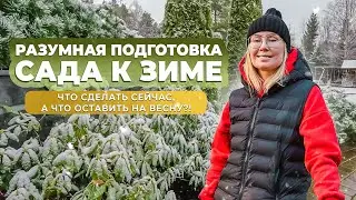 Разумная подготовка сада к зиме. Что сделать сейчас, а что оставить на весну?!
