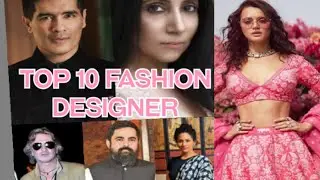 #TOP 10 FASHION DESIGNERS IN INDIA 🤩☝️