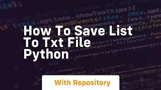 how to save list to txt file python