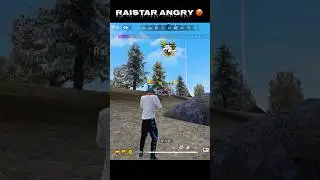 RAISTAR ANGRY ON ENEMY 😡 ONE TAP HEADSHOT #shorts #short #viral #raistar #freefire