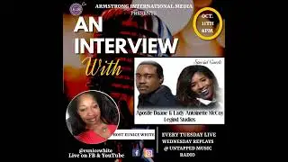 ITS AN INTERVIEW WITH APOSTLE DUANE AND LADY ANTOINETTE MCCOY OF LEGIND STUDIOS