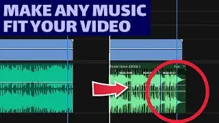 How to Remix your MUSIC to be any duration in Adobe Audition