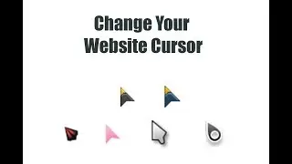 CSS Toutorials - Change Your Mouse Pointer || Web Designing ||CssShots