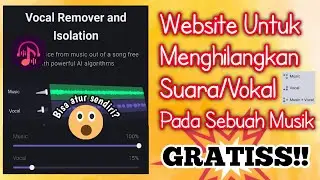 Cara Memisahkan Suara Vokal di Lagu Dengan Mudah || MONLIS TRIK