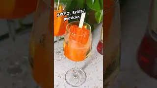 Love Aperol spritz? This poptail is about to change your life 🥂🍊✨