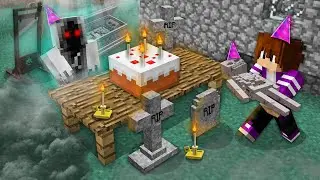 Я ПРИШЁЛ НА ДЕНЬ РОЖДЕНИЯ К ПРИЗРАКУ В МАЙНКРАФТ 100% троллинг ловушка minecraft