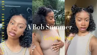 Let's get into this curly bob look! I already know you're going to kill it |CurlyMe x @iloveyaz