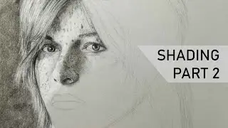 Lara Croft : Tomb Raider | Real Time Drawing : Shading | Part 2