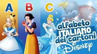 Impara l'alfabeto ITALIANO con i cartoni animati Disney