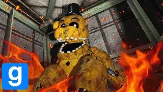 ESCAPING from GOLDEN FREDDY... | Garrys Mod FNAF